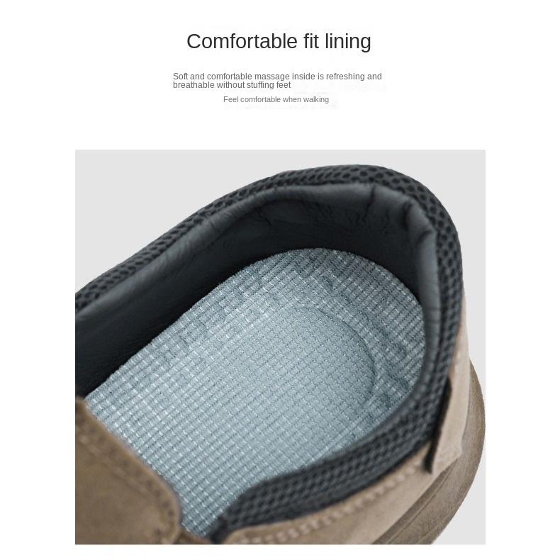 Comfortable Casual Men's Shoes Lazy People A Slip-on Tide Spring and Autumn Shoes Flat Single Shoes