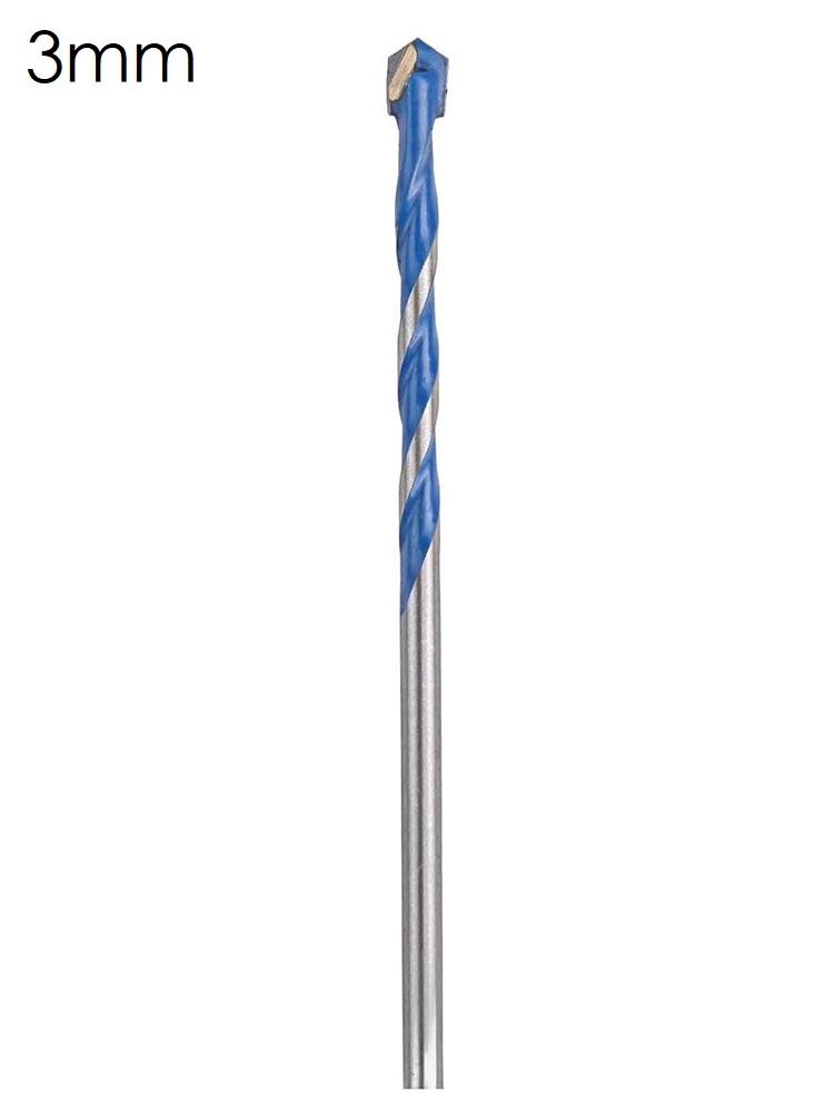 Reliable Glass Metal Drill Bit with Carbide Material Choose from 7 Size Options