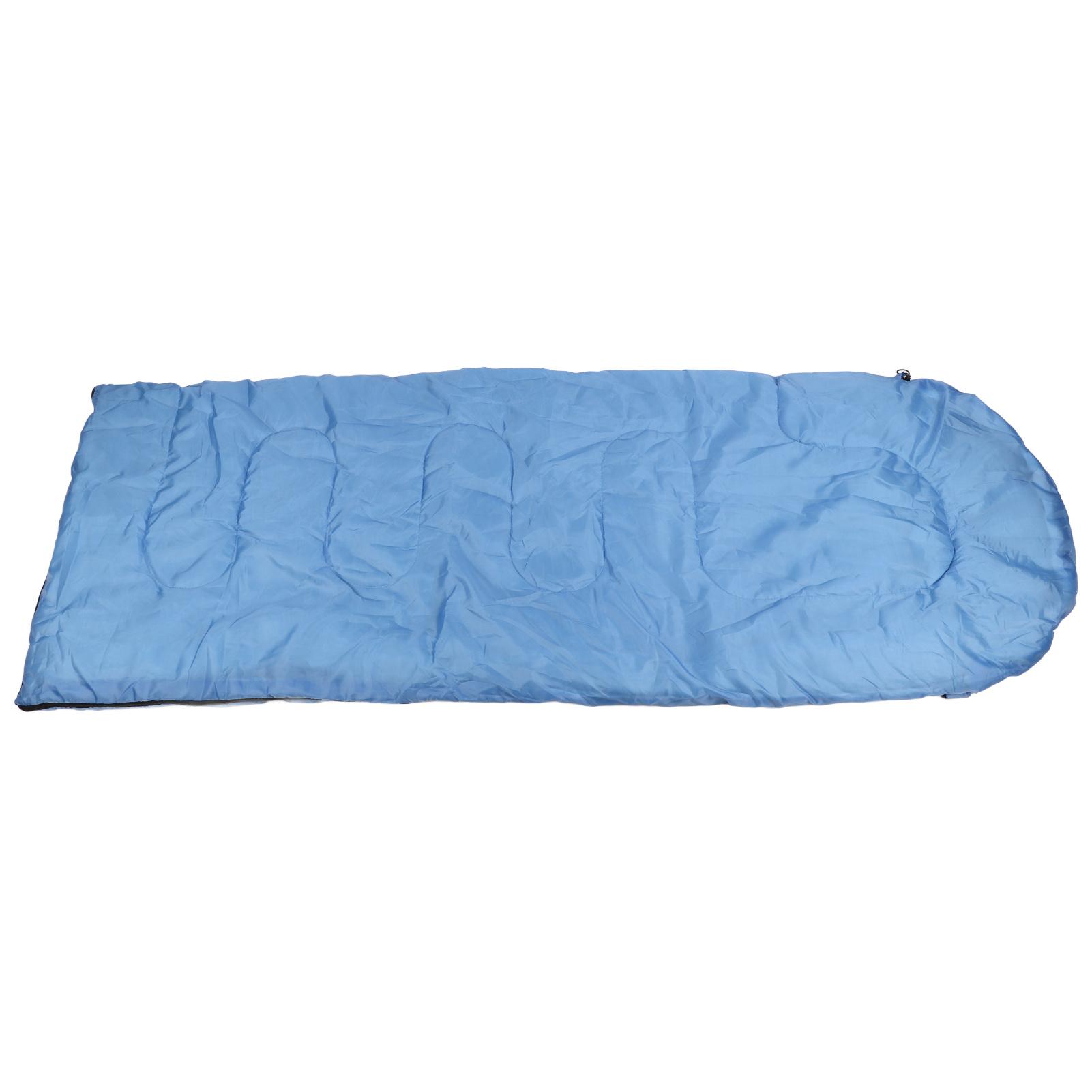 

Sleeping Bag Adult Hollow Cotton Polyester Warm Comfortable Skin Friendly Hood Sleeping Sack for Camping