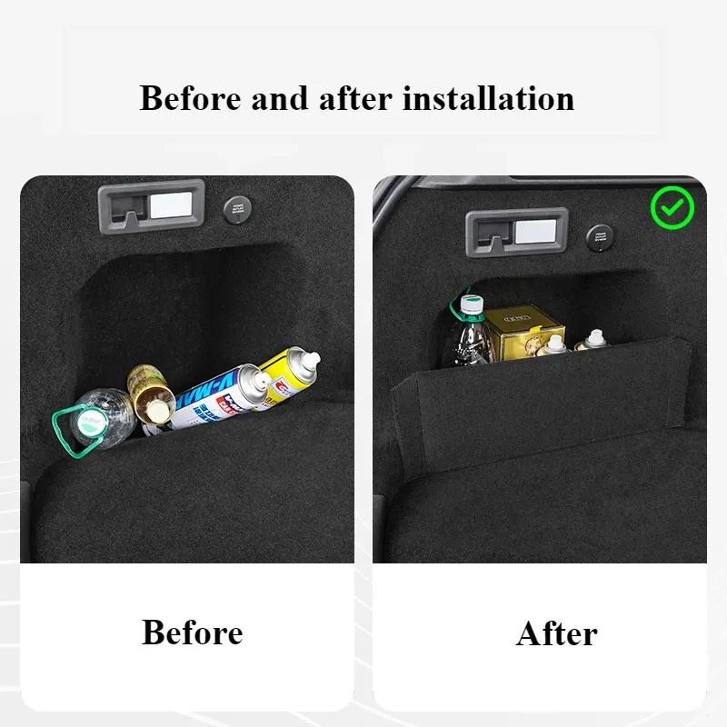 Trunk Side Storage Baffle Side Large Storage Retrofit For Chery EXEED Sterra ET Car Interior Decoration Modification Accessories