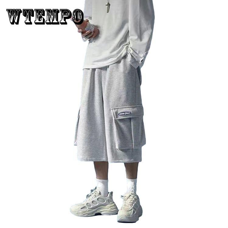 

Спортивные шорты, мужские летние свободные прямые новые тонкие укороченные брюки High Street с широкими штанинами