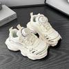 Spring Autumn Kids Mesh Breathable Dad Shoes Soft Sole Lightweight Boys Girls Fashion Running Sneakers