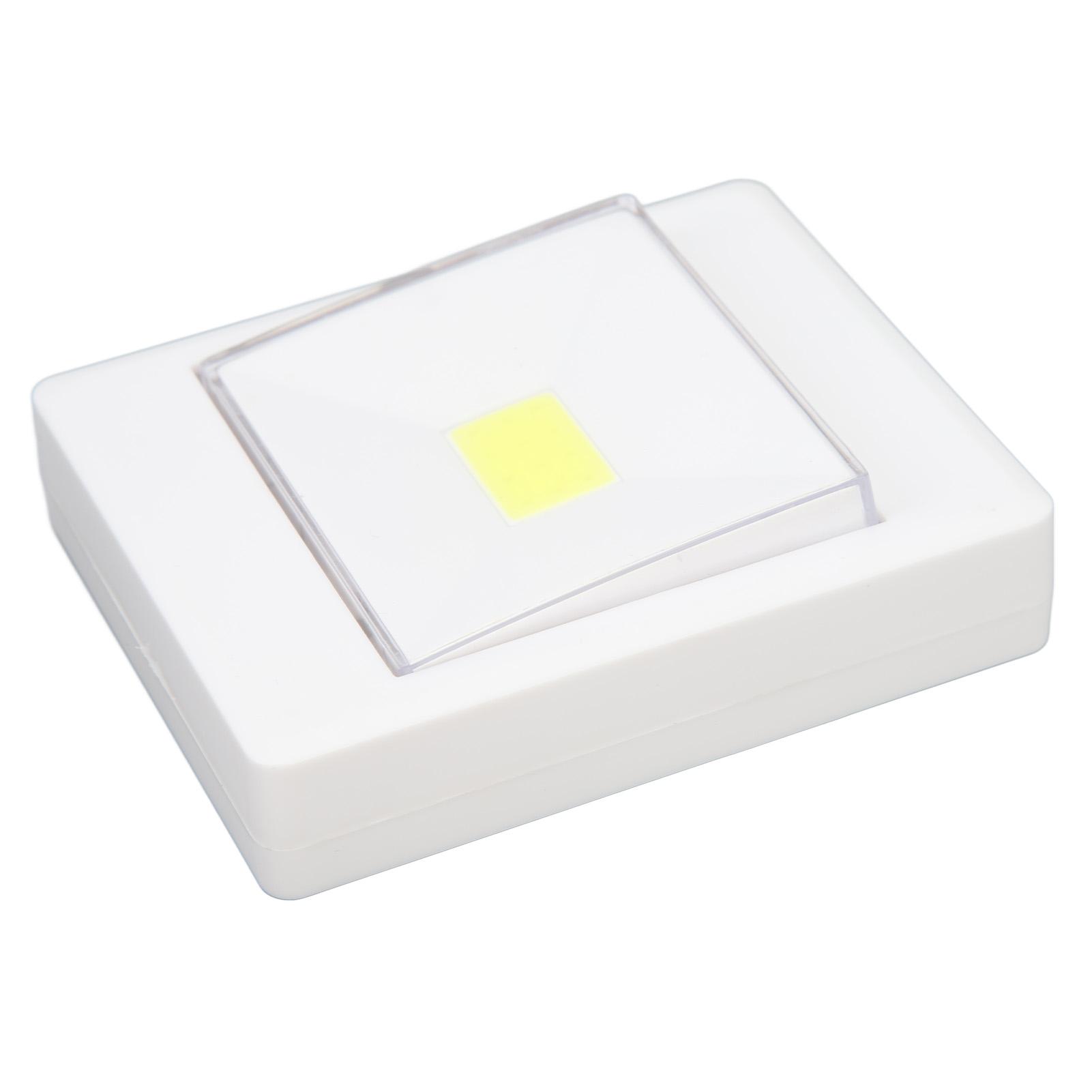 

Closet Light Bright Battery Operated Magnetic Cordless COB Light Switch Tap Lights for Closet Shed
