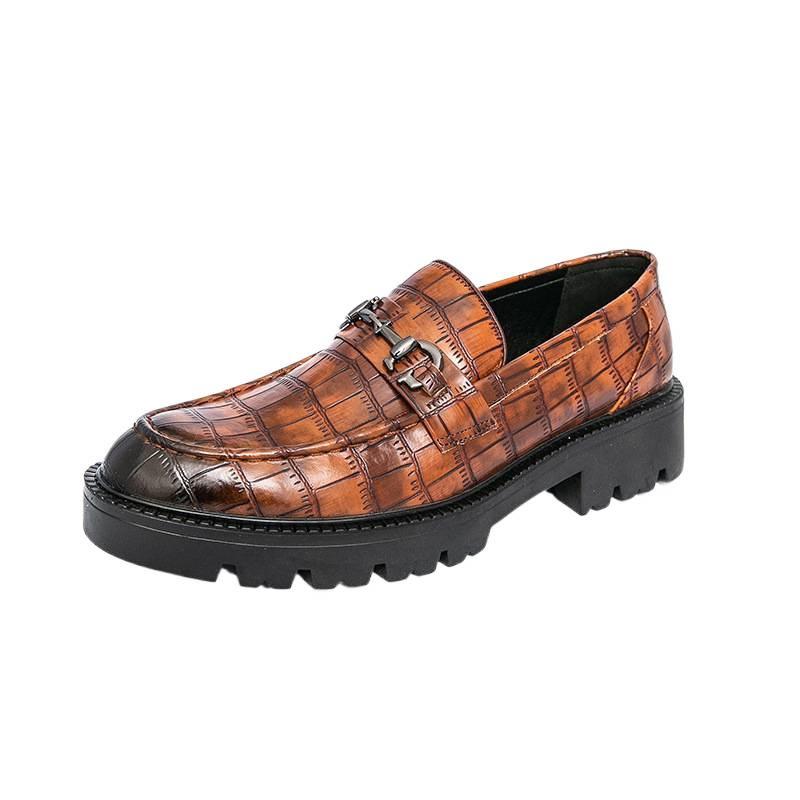 Men's Business Dress Business Casual Leather Shoes Spring and Autumn Men's British Foot