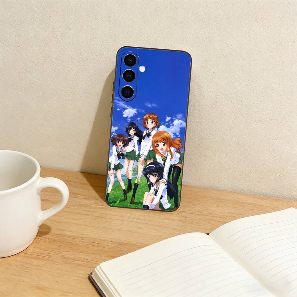G-GIRLS U-Und P-PANZER-ES   Phone Case For Samsung Galaxy A73,A72,A71,A70,A53,A52,A51,Others Soft Black Cover Samsung a72