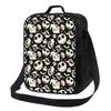 Horror Halloween Christmas Insulated Lunch Bag Portable Thermal Lunch Containers Reusable Cooler Tote Bag for Work Picnic Travel
