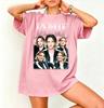 2026 Sommer Jamie Campbell Bower Upside Retro Schauspieler Trend Hochwertig Bequem Unisex Kleidung und Damenbekleidung T-Shirt
