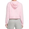 Nike Sweatshirts Women's Pink Hooded Moderate Regular CV1871-654