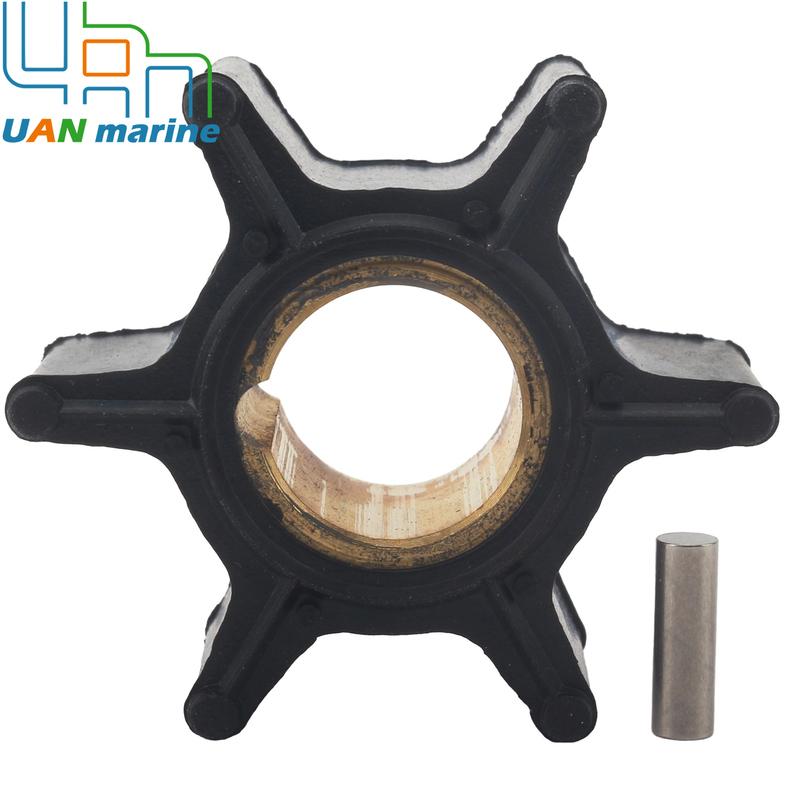 0386084 0777817 Fit For Evinrude Johsnon OMC BRP Outboard 8HP 9.9HP 10HP 15HP Water Pump Impeller with Key 0300611 18-3050