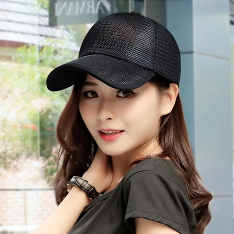 Sommer Männer Hut Durchbrochene Krempe Atmungsaktives Mesh Cap Outdoor Sports Sonnenschutz Baseball Frauen Sonnenhut