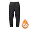 Fleece Snow Pants Men's Autumn and Winter New Thickened Waterproof and Windproof Lamb Wool Sports Cotton Pants