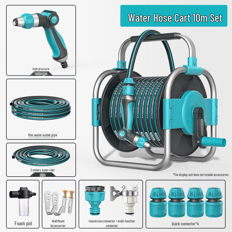 TLXT High-Pressure Car Wash Hose Kit with Foam Cannon