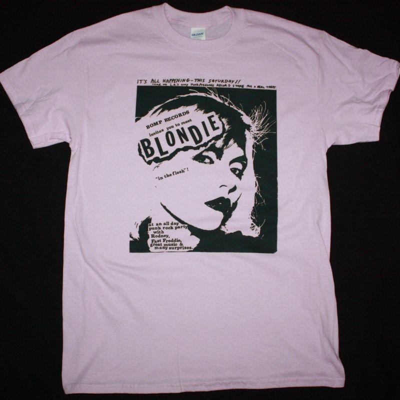 Collection Blondie Band Gift For Fans Cotton Light Pink T Shirt All Size US126 XXL