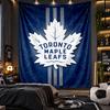 Wall Hanging Tapestry Toronto Maple Leafs Print Cloth for Living Room Bedroom Home Decor