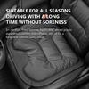 SEAMETAL Soft PU Leather Car Front Seat Cover Non-slip Velvet Front Rear Seat Cushion for All-Season 1pc