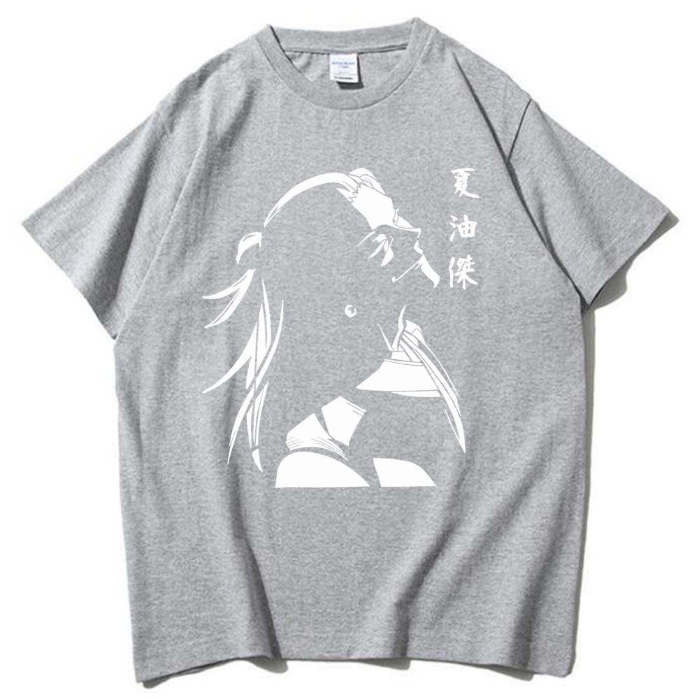 

Jujutsu Kaisen TShirts Suguru Geto Graphic Shirts Unisex Women Fashion Harajuku ONeck Short Sleeve plus size tops tee L
