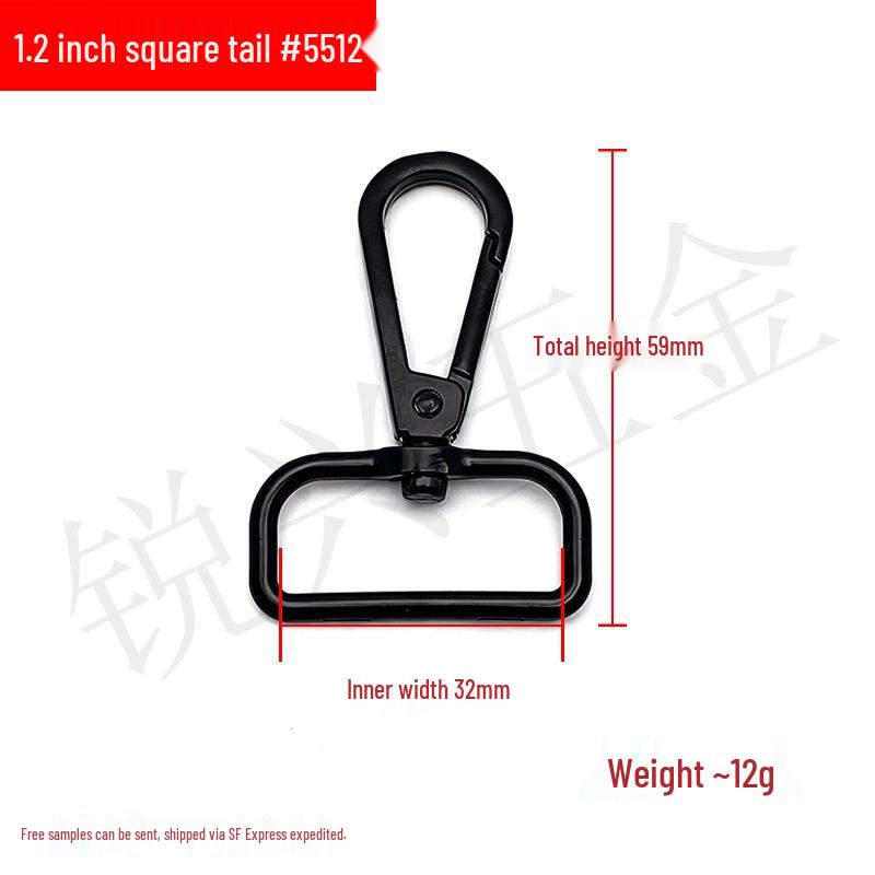 Zinc Alloy Metal Dog Leash Buckle and Luggage Strap Hook