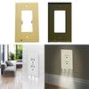 Cover Outlet Wall Socket Plate Sensor Led Night Light Coverplate Tools Plug