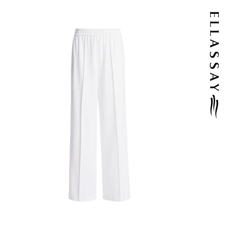 ELLASSAY Women's Wool Blend Straight-Leg Casual Pants