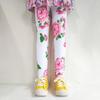 Kids' Spring/Summer Printed Milk Silk Stretch Base Layer Pants