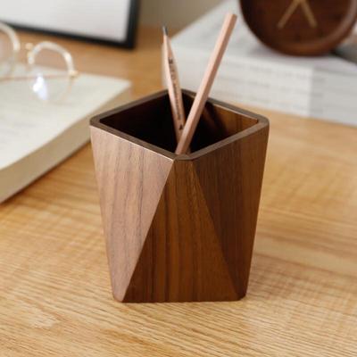 Fanxing Black Walnut Diamond Pen Holder