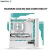 Boitier PC sans alimentation - DEEPCOOL CH560 DIGITAL (Blanc) - Moyen tour - Format E-ATX