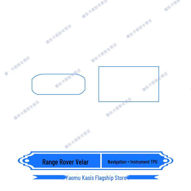 Land Rover Range Rover Velar (Model 24-26) Navigation Screen Protector and Interior Film Kit
