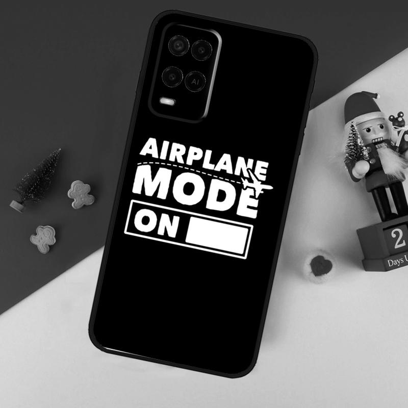 Aircraft Airplane Fly Travel Case For Oppo A38 A18 A58 A78 A98 A74 A94 A54 A80 A60 A40 A96 A76 A16 A15 A17 A57 A5 A6 Pro