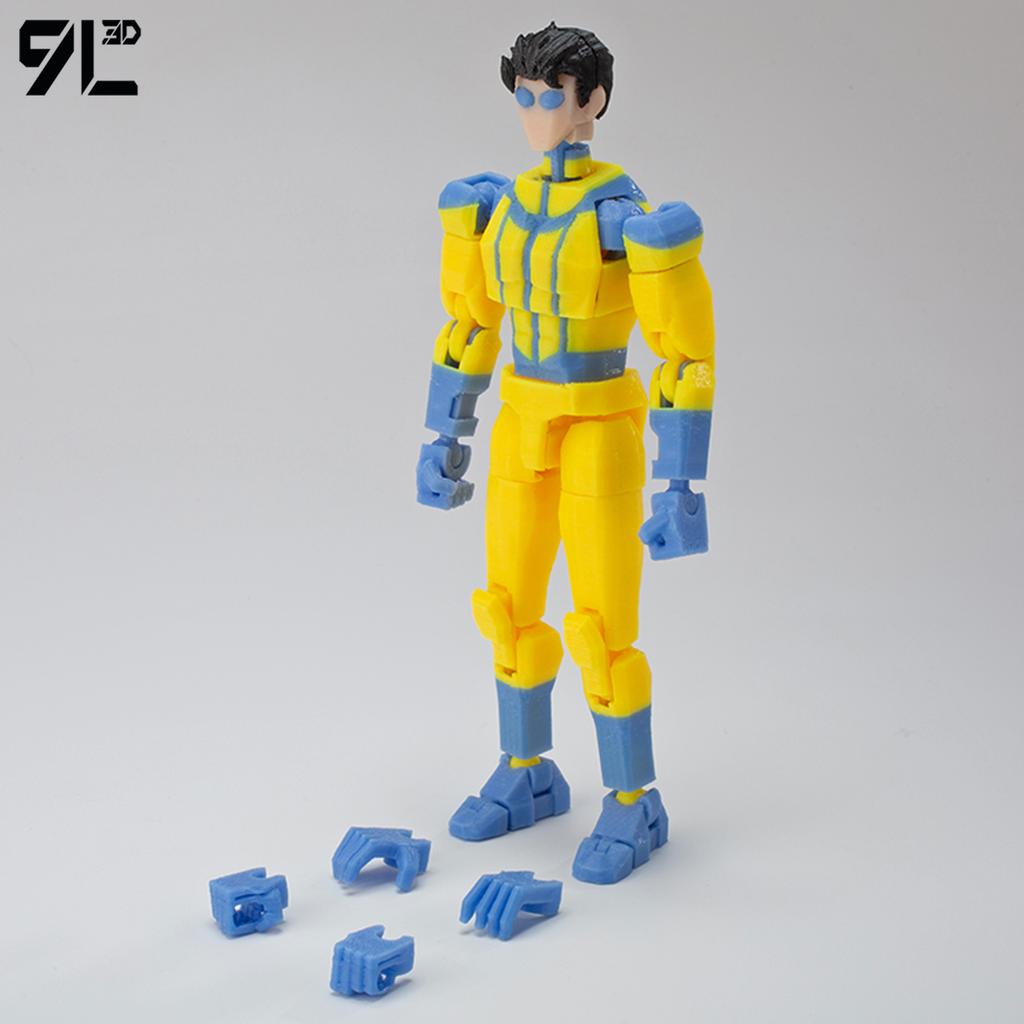 9L3D Printe Dummy13 T13 Imbatabilul Mark Grayson Rezistent la gloanțe Mark Grayson Figurină de Acțiune Model Colecționabil Anime Jucărie Cadou Pentru Copii
