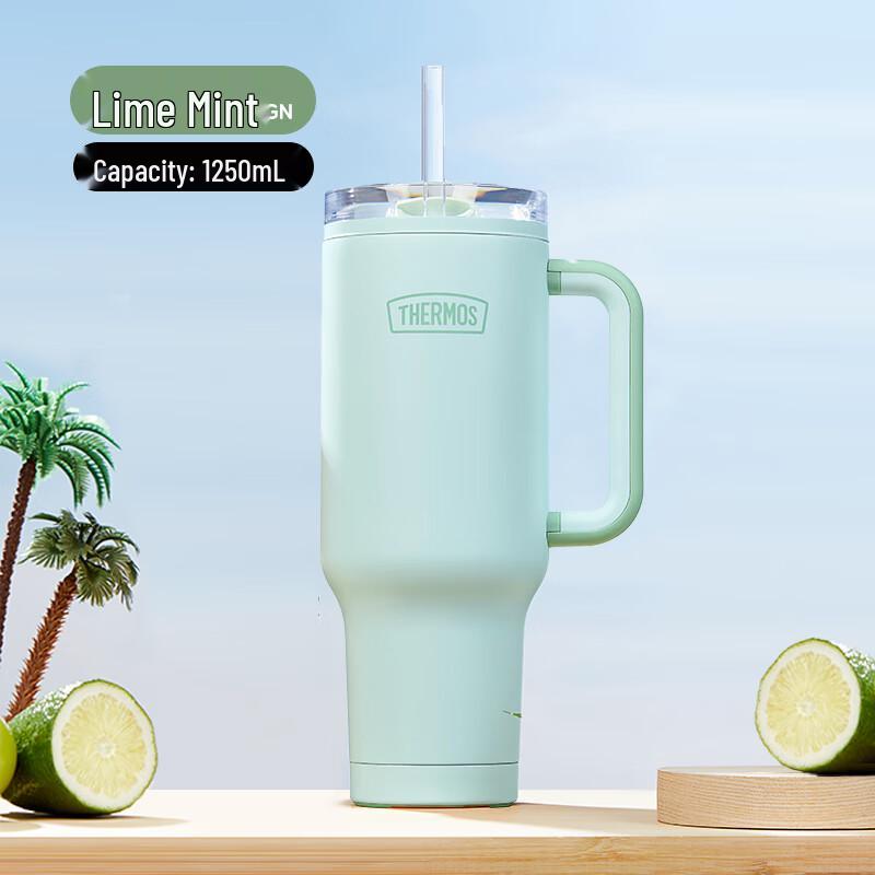 THERMOS 1.25L Dual-Drink Insulated Tumbler