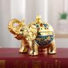 European Style Elephant Incense Burner Table Ornament