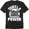 Teenage Mutant Ninja Turtles - Turtle Power - Adult Unisex T-Shirt - Black
