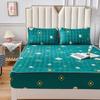 Bed Sheets Fitted Sheet Print Thicken Mattress Cover for Bed Bedspread Non-slip Bed Pad Protecotr Cover Bed Mat Cover No Pillowcase