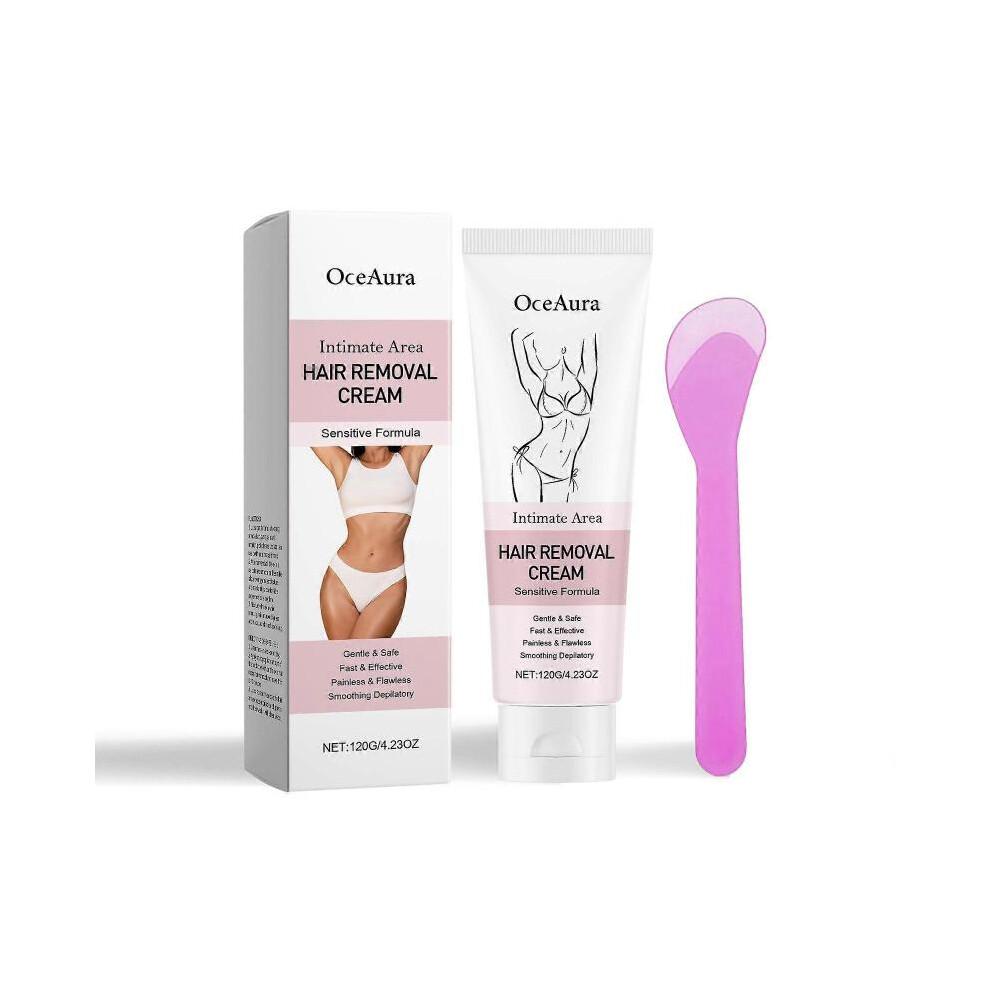 OceAura Moisturizes Skin Hair Removal Cream nourishes the skin gentle, smooth, moisturizes and cleanses the body