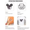 150W Digital Transfer Printing Machine for Tshirt Clothes Ironing DIY Tool Temperature Ajustable Portable Mini Heat Press Machine