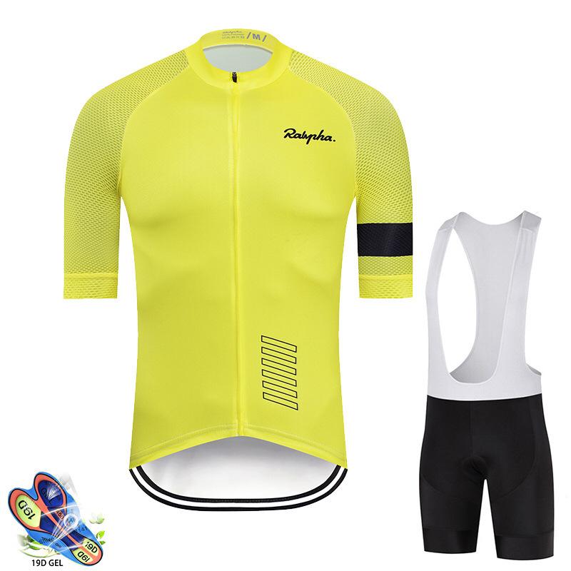 2026 Costume d'été de cyclisme Homme VTT Blanc Haut à manches courtes Vêtements de cyclisme de compétition sur route Costume de cyclisme