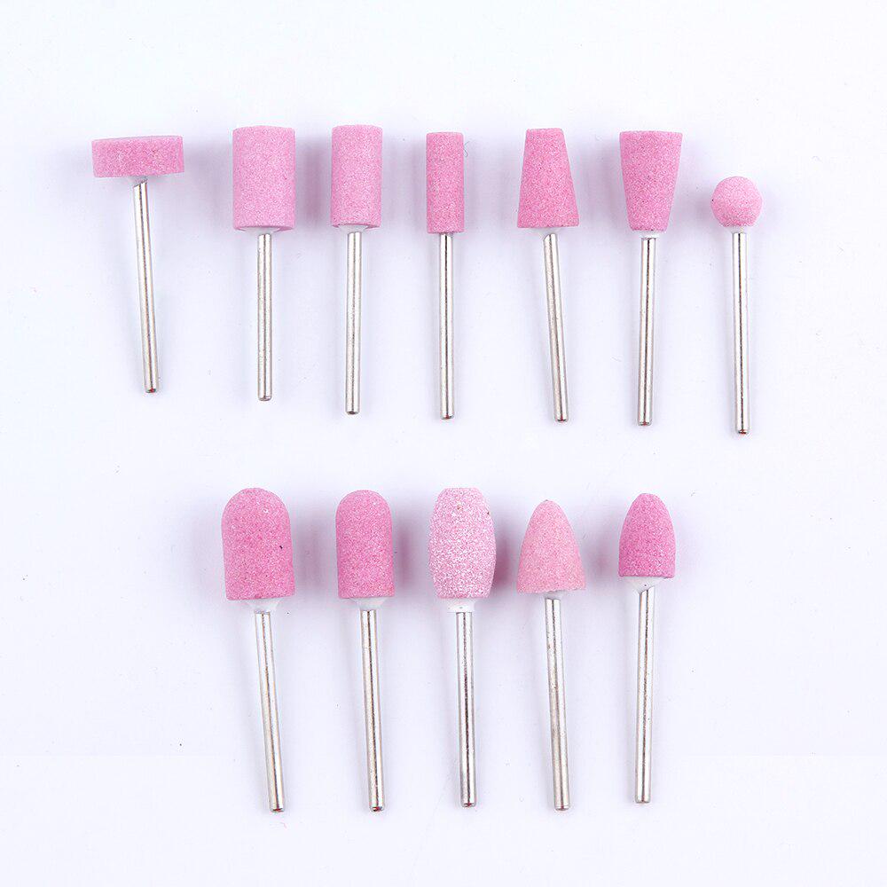 Electric Nail Drill Bits Set Milling Machine Manicure Pedicure Nail File Sanding Bands Gel Remover