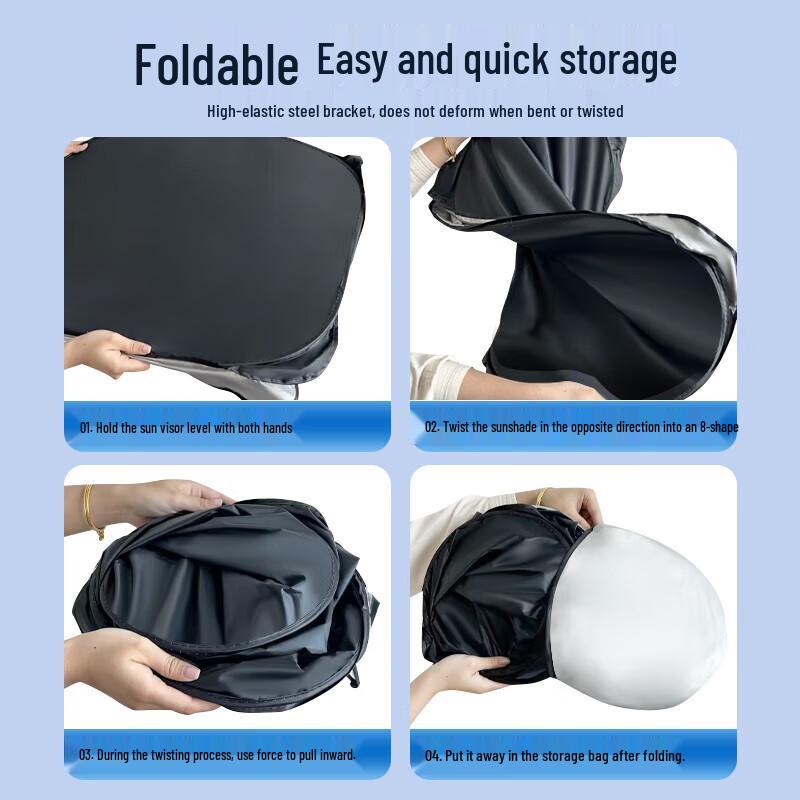 Nio ET7/EC6/ES6/ES8 Car Sunscreen Sunshade Curtain - Front Windshield Heat Insulation Umbrella