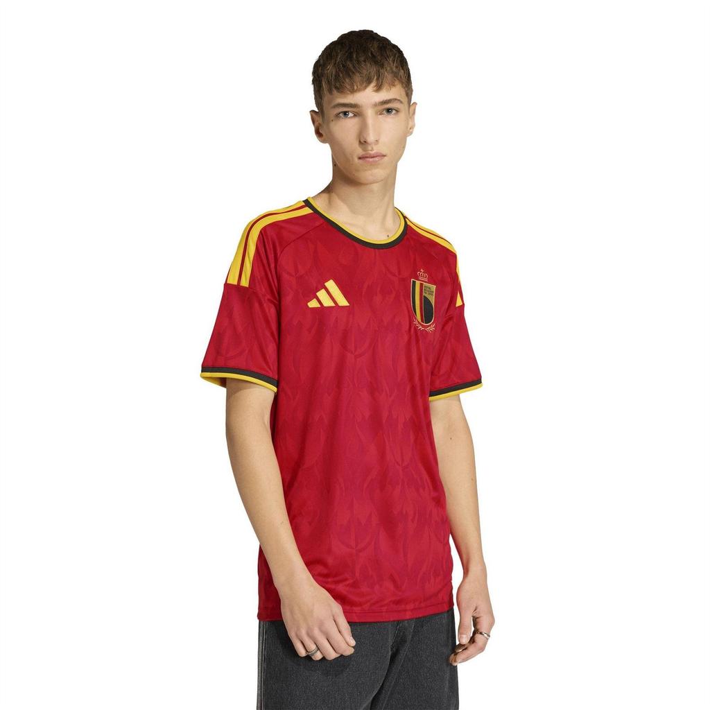 Adidas Mens World Cup Belgium Football Shirt