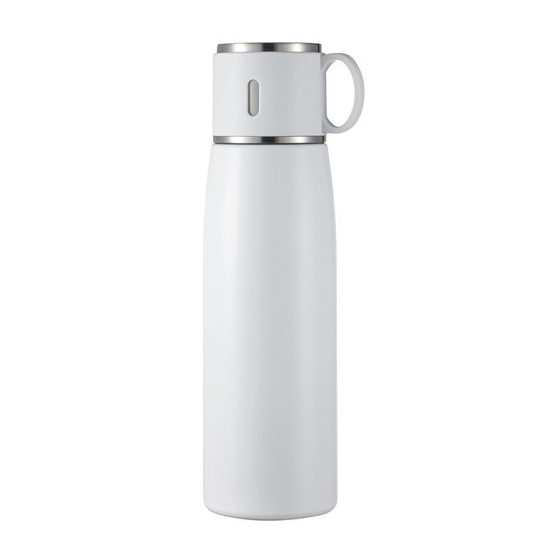 Portable 316 Stainless Steel Insulated Water Cup with Tea Infuser - Large Capacity & High-Design Thermos Flask