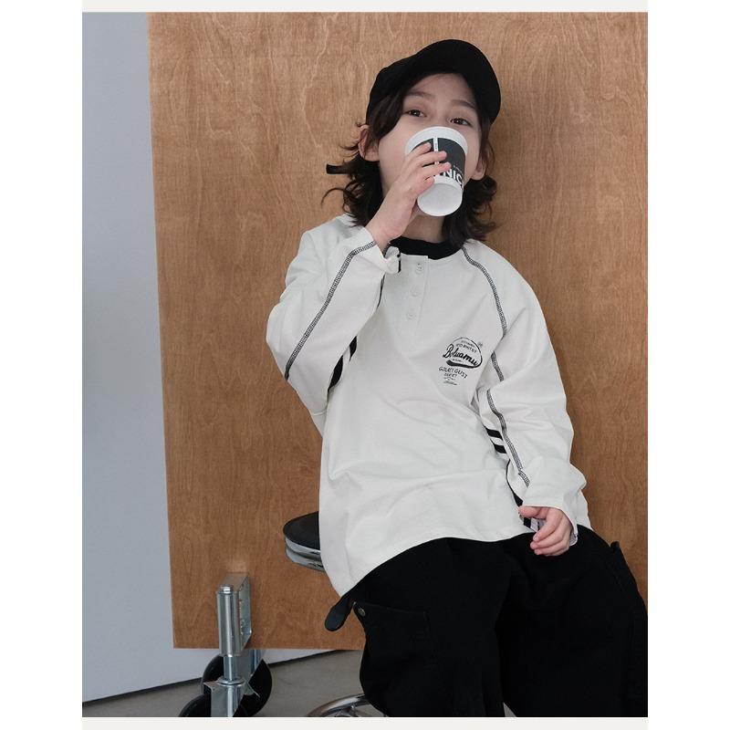 Boys Long Sleeve T Shirt Casual Spring Autumn Kids Top