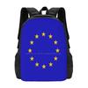 Eu Flag Hot Sale Schoolbag Backpack Fashion Bags Eu Flag Fun Pro Europe Anti Brexit Lover Protest Remainer European Union