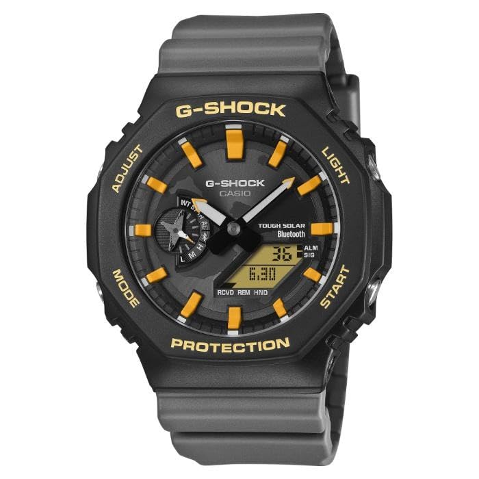 Casio G-SHOCK Darwin Foundation Collaboration GA-B2100DF-1A Solar Ana-Digi Smartphone Link Watch Men s Size