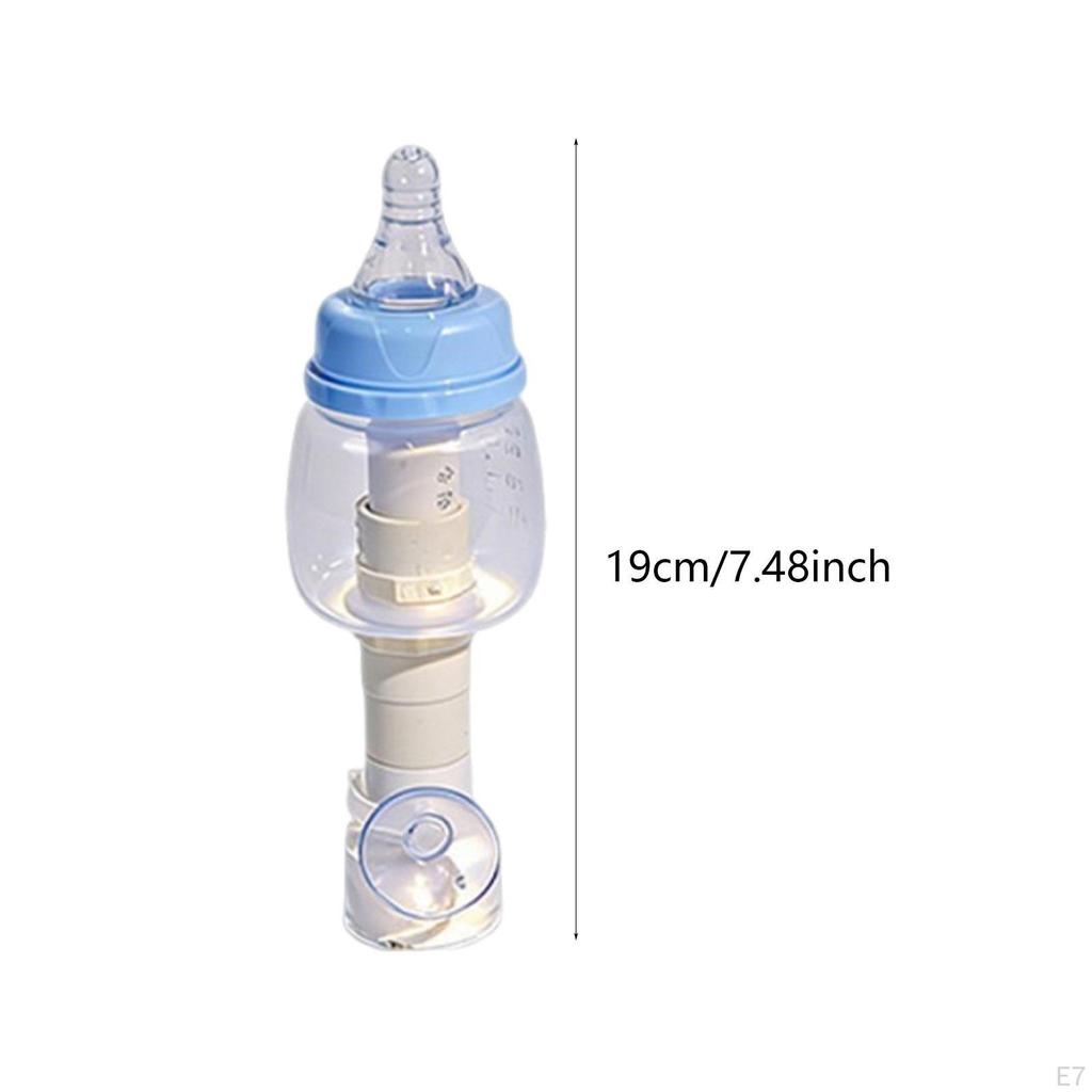 Vertical Aquarium Feeder with Suction Cup: Ideal for Home, Office And Holidays.