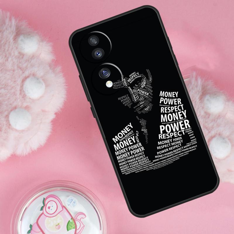 Scarface Tony Montana Case For Honor Magic 7 Lite 5 6 Pro Honor 200 50 70 90 Lite X9b X9a X8b X8a X8 X9 X9c Cover