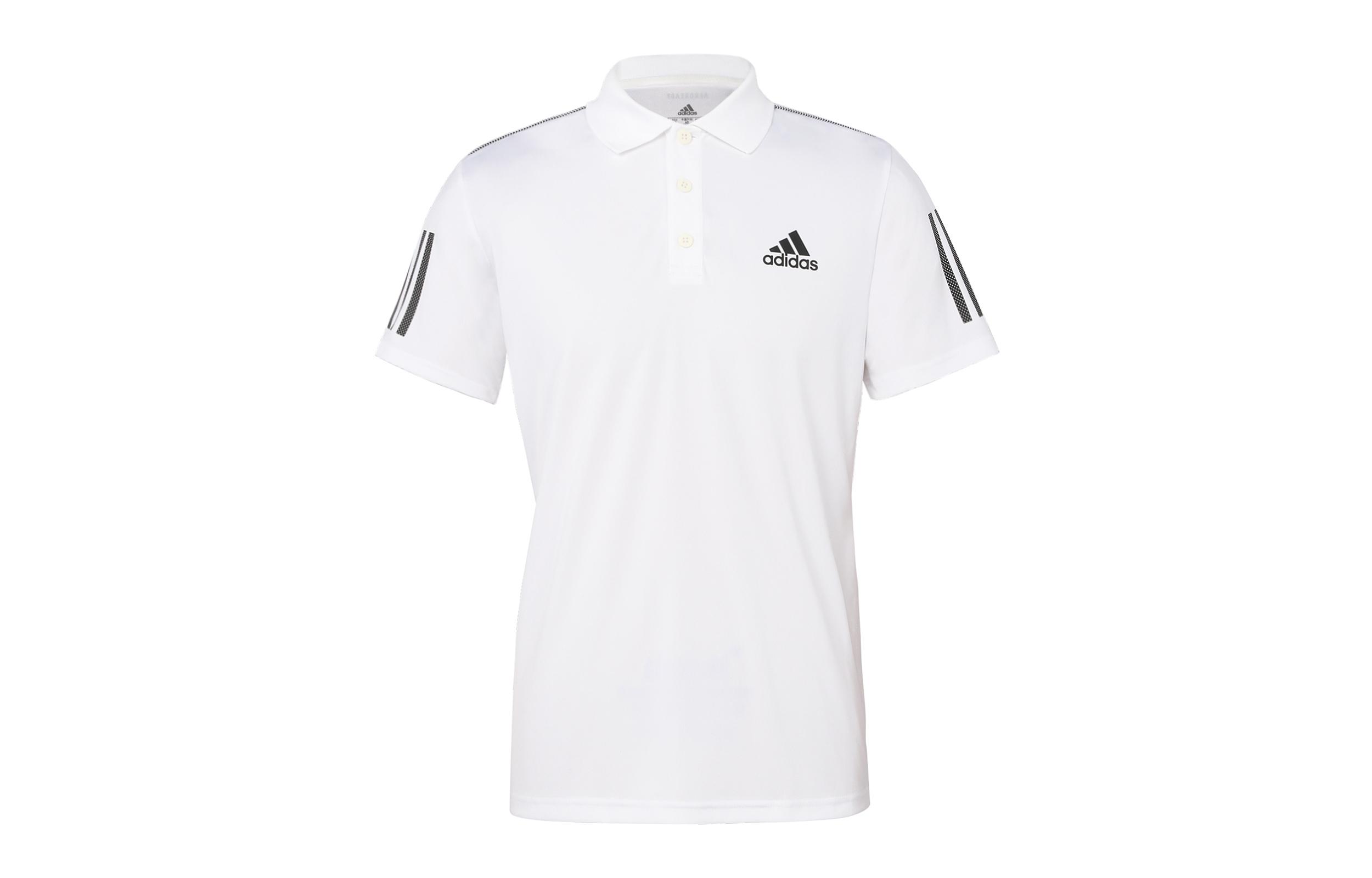 Adidas 3 Stripes Polo Shirt Men s White DU0849 XL