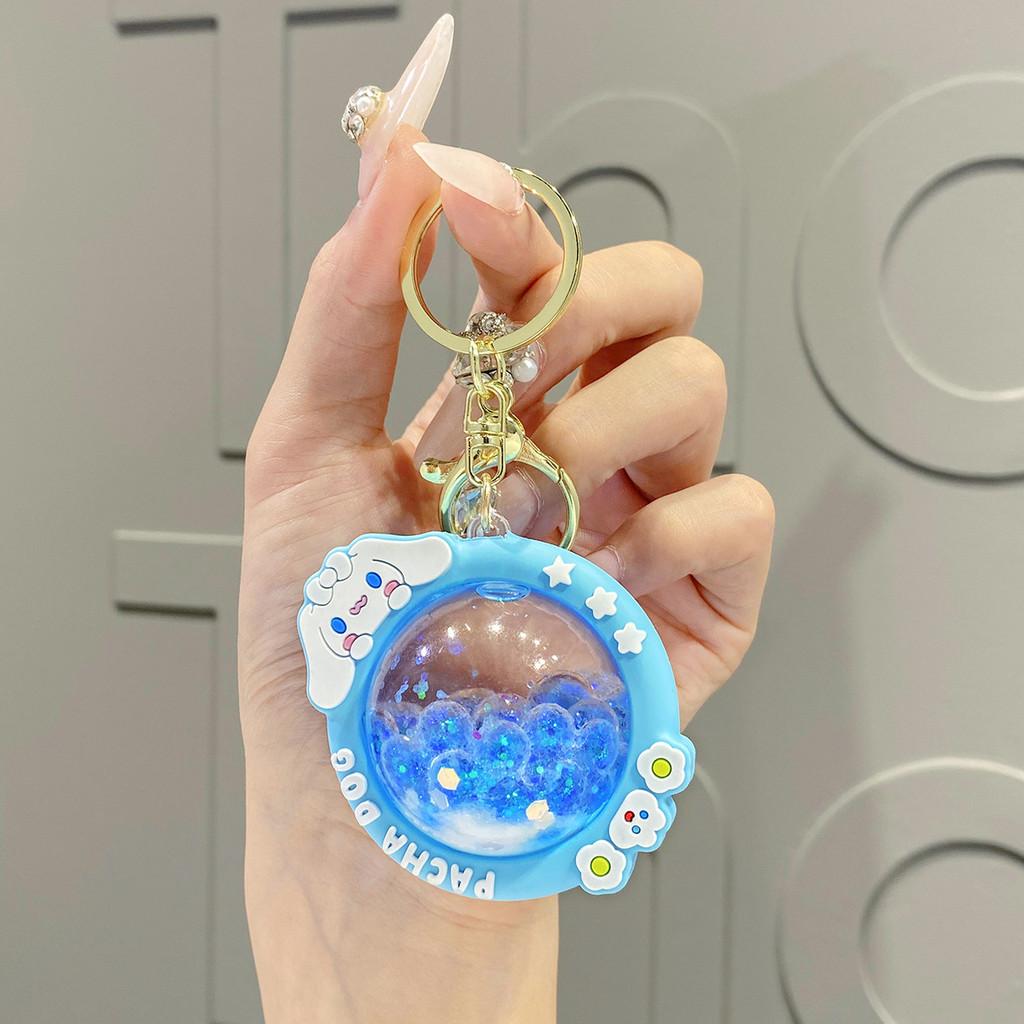 Liquid Eyecatching Acrylic Panda Keychain Trendy And Fun Gift For Friends Family And