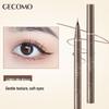 GECOMO Quick-Dry Waterproof Eyeliner: Ultra-Fine, Highly Pigmented, Smudge-Proof, Long-Lasting Makeup Pen.