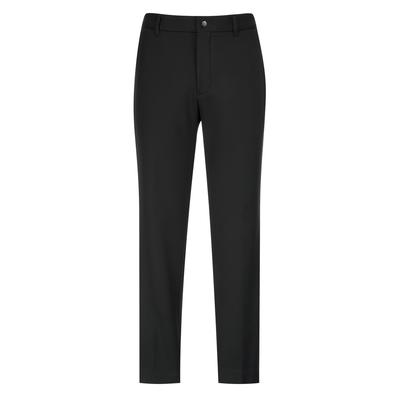 PIGC Men'S Cotton Touch Bonded Jogger Fit Pants Black (Sfc740239)