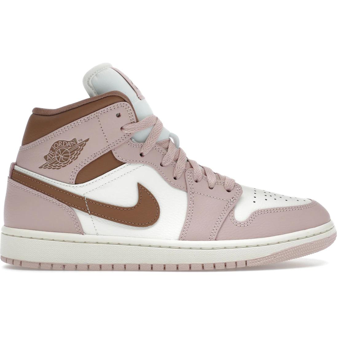 

Sneaker Jordan 1 Mid Pink Oxford Brown (Women s)(BQ6472-620) 41